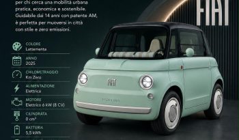 PICCOLA, ELETTRICA, INCONFONDIBILE! Scopri la Fiat Topolino! pieno